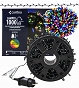 Sznur 50m 1000 LED na SZPULI PROGRAMATOR 8 FUNKCJI + PAMIĘĆ, zewnętrzne, multikolor 638/21/LED/M-SZPULA