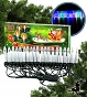20 Dekoracyjnych Świeczek LED multi, wewnętrzne LS-20/LED/M 
