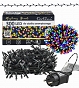 Sznur 15m 300 LED zewnętrzne, multi 10/15/LED/M