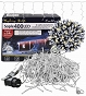 Kurtyna 14,20m 400 LED FLASH, gniazdo, zewnętrzne, biały zimny+biały ciepły 104/21/FLE/CW+WW